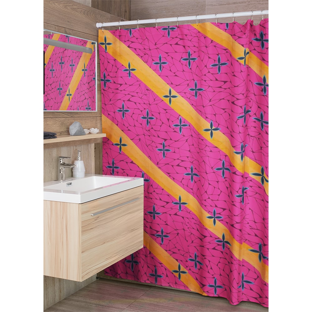 Blood Demon Art Pattern Shower Curtains