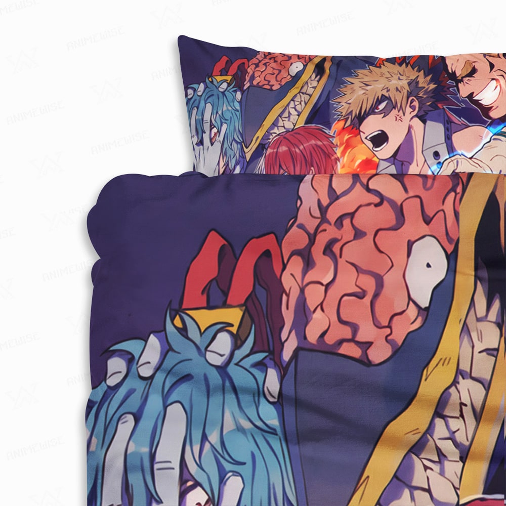 Boku No Hero Cast Brushed Comforter Bedding