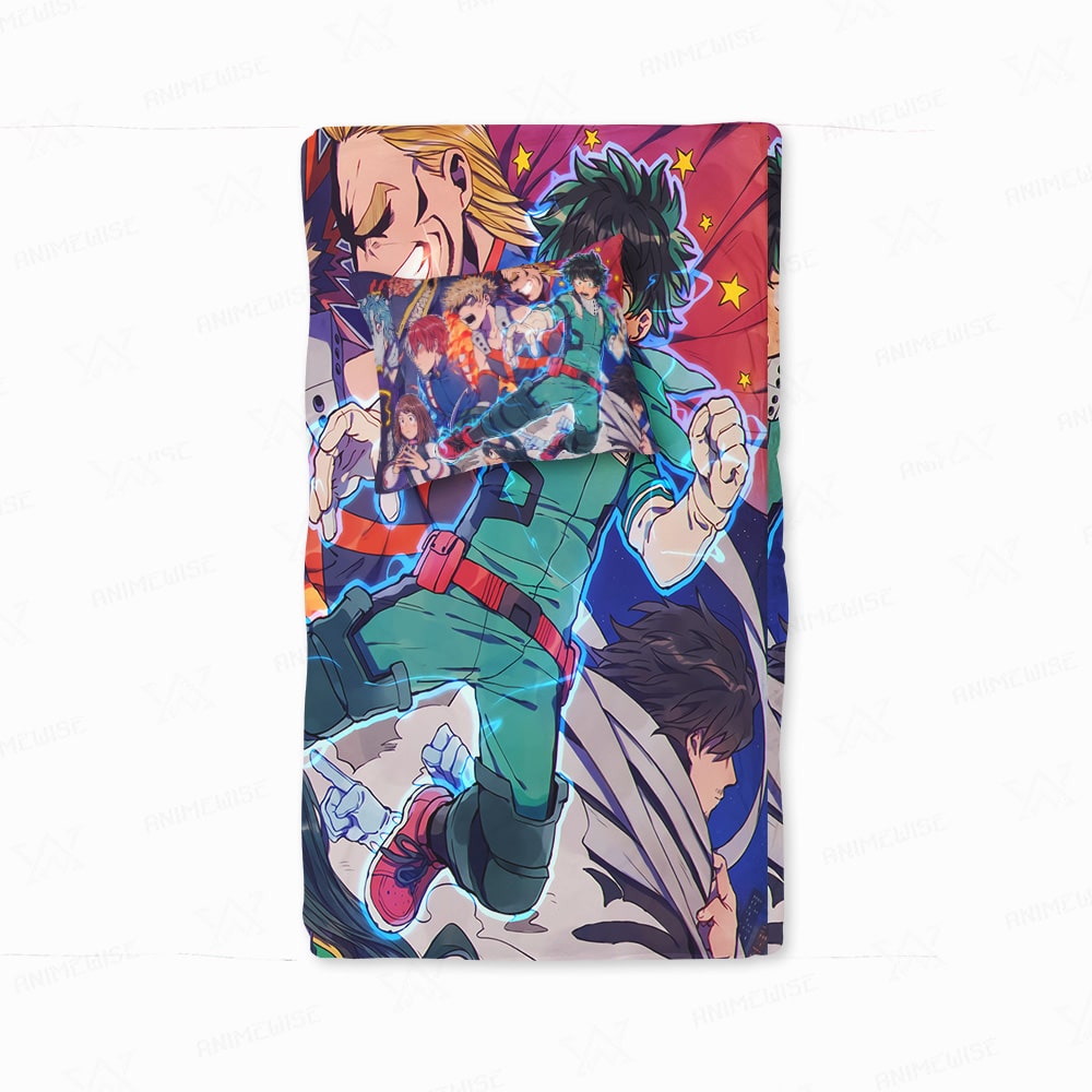 Boku No Hero Cast Brushed Duvet Cover set Bedding