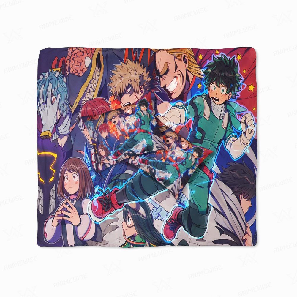 Boku No Hero Cast Brushed Duvet Cover set Bedding
