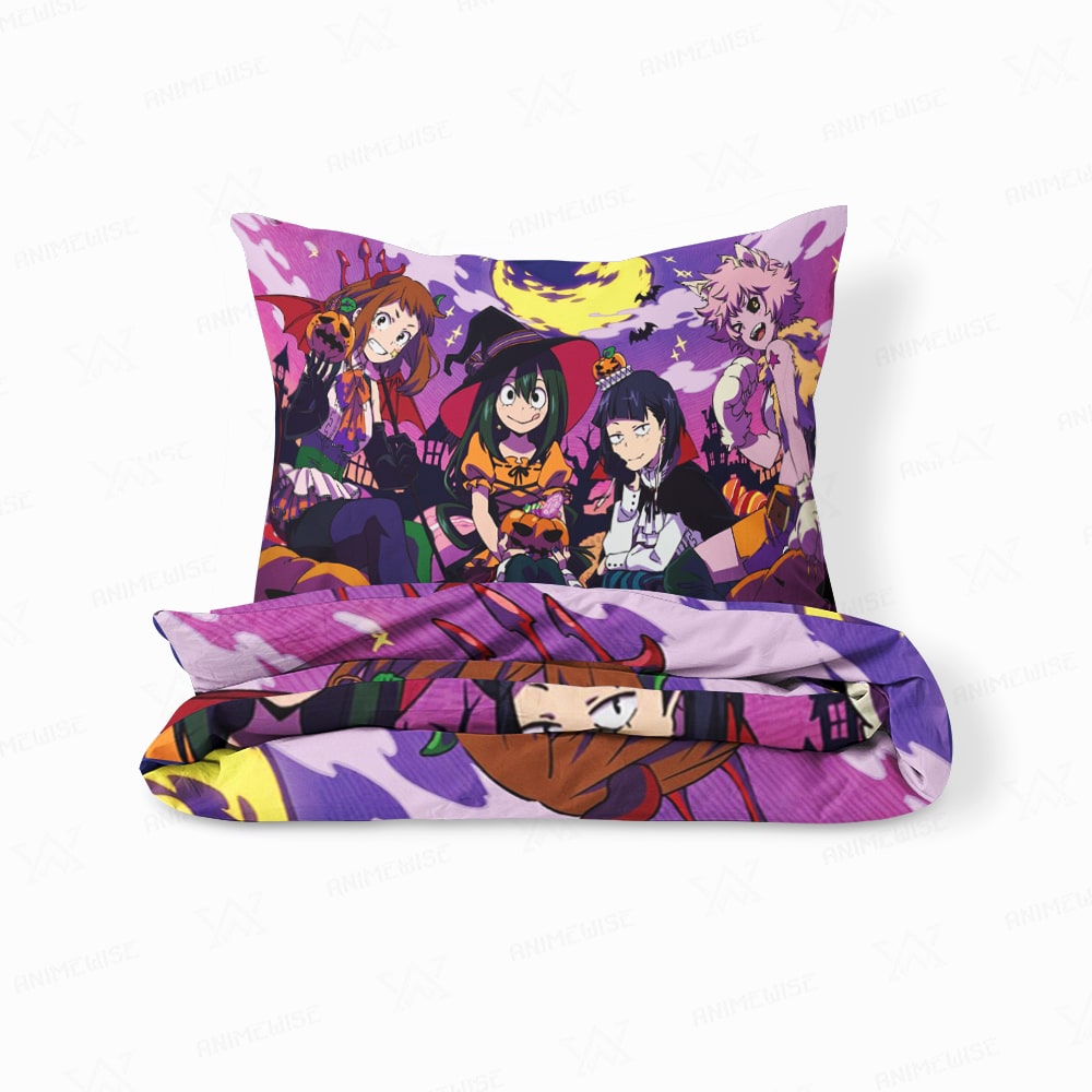 Boku No Hero Girls Comforter Anime Bedding