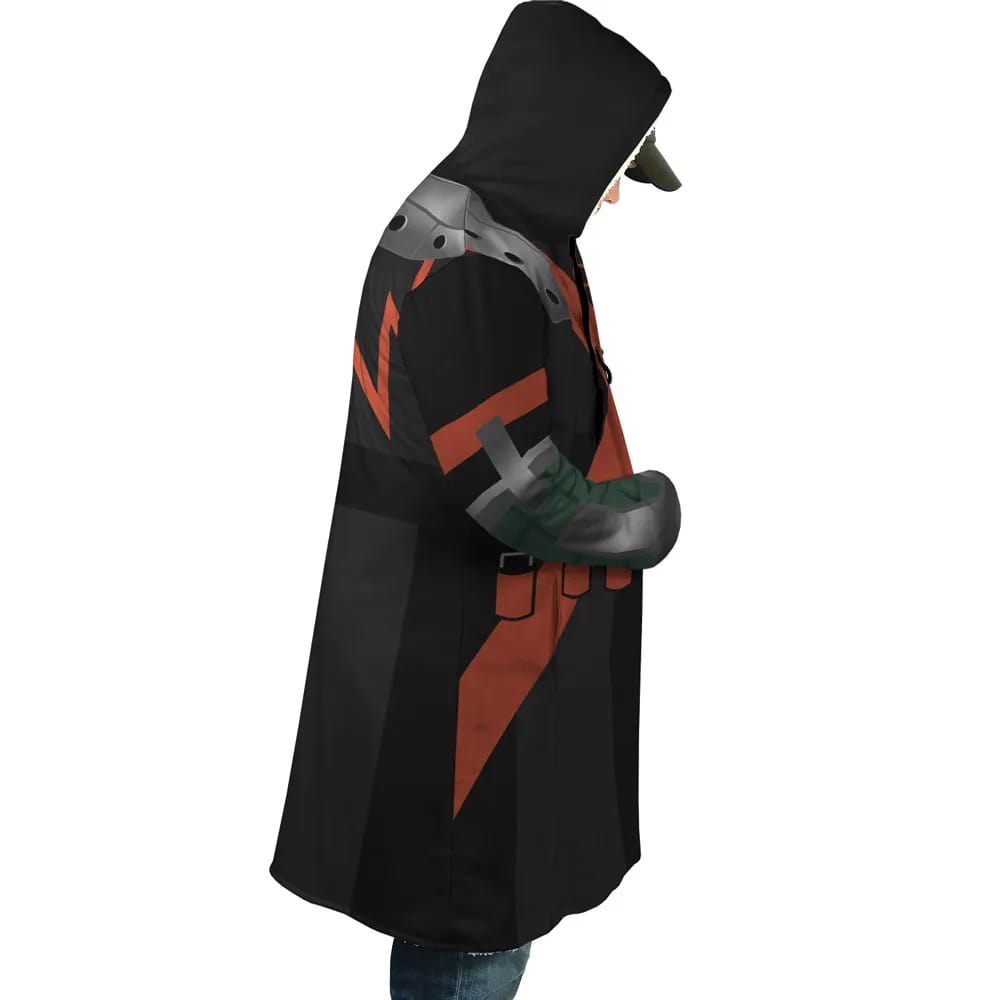 Bakugou Dynamite Kacchan Hooded Cloak Coat