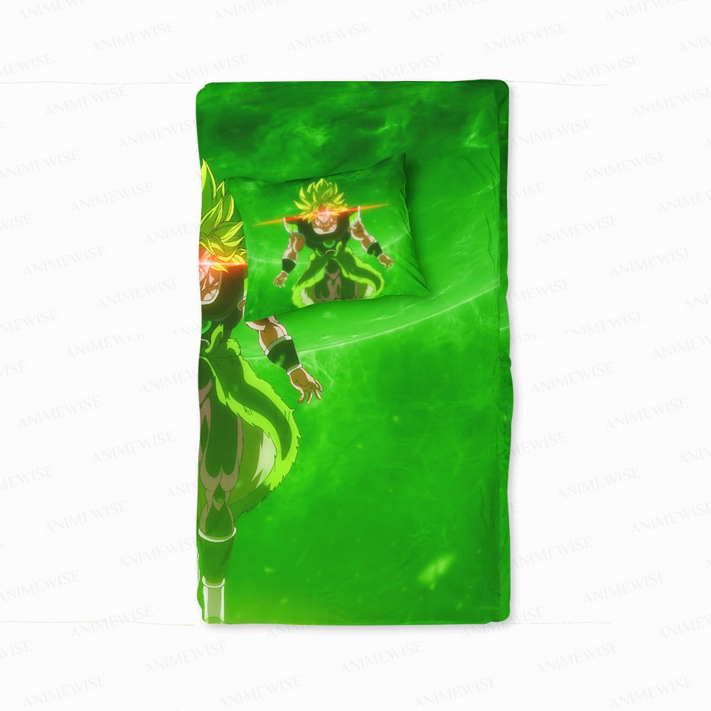 Green Saiyan Universe Blend Duvet Cover Set Bedding