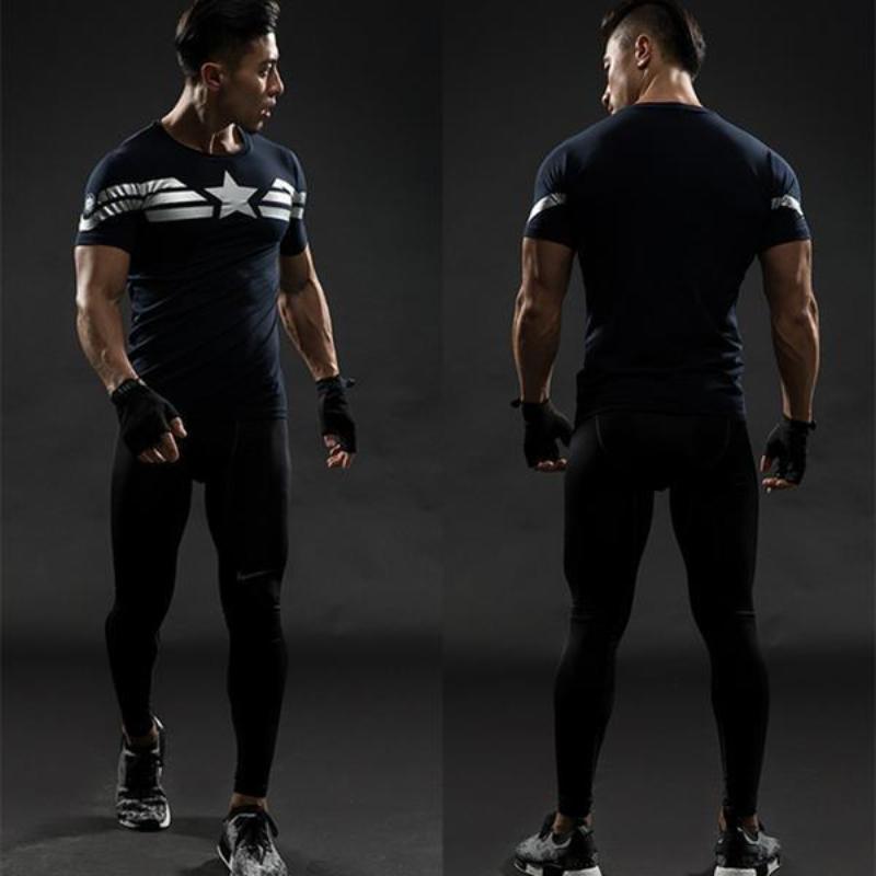 Captain America Tee: 3D Printed Modern Captain America T-Shirts - Anime Wise