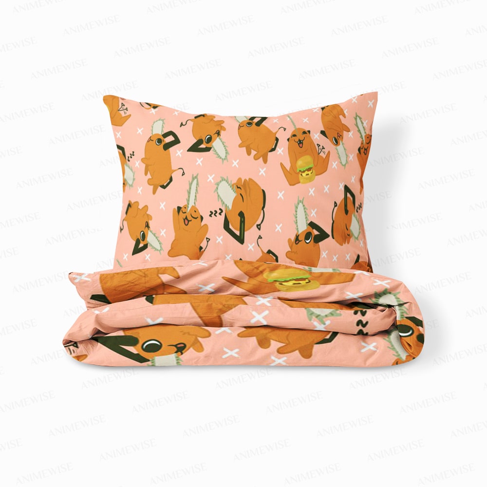 Chainsaw Funny Devil Memes Comforter Set