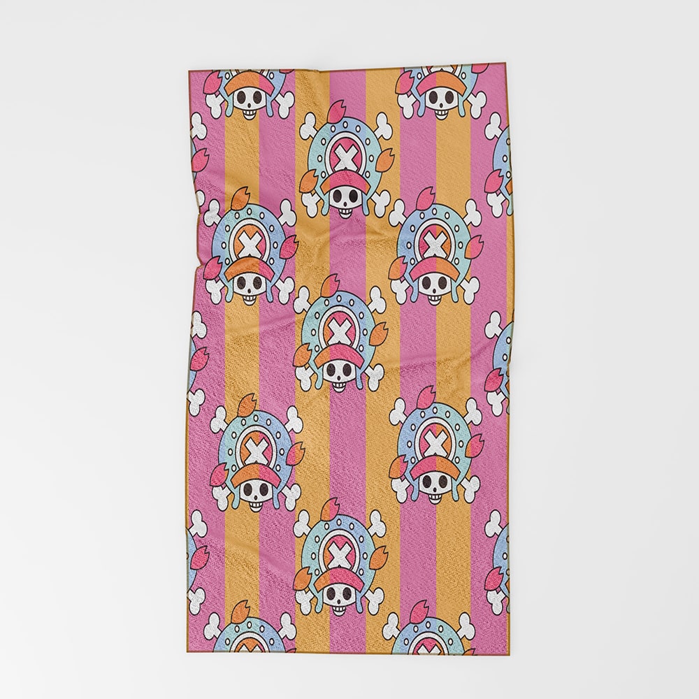 Chopper OP Pattern Hand &amp; Bath Towel