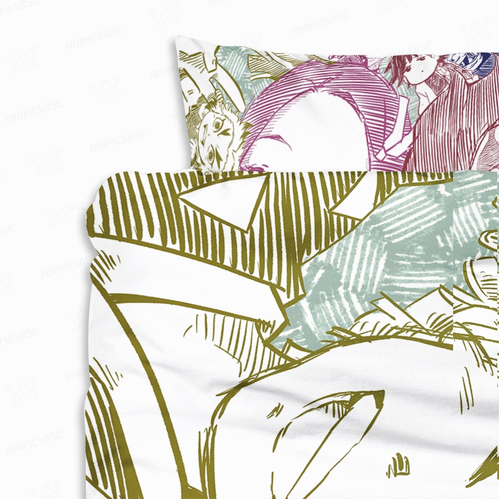 Demon Corp Sketch Anime Bedding