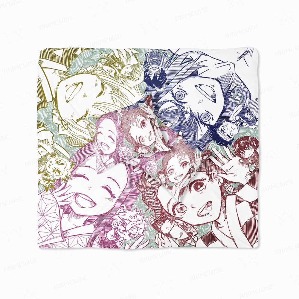 Demon Corp Sketch Duvet Cover Set Bedding