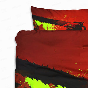 Devil Blood Bath Comforter Set