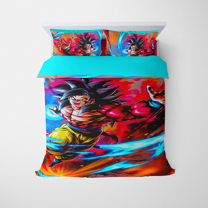 Dragon Ball GT Goku Super Saiyan Comforter Bedding