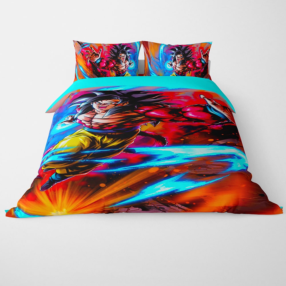 Dragon Ball GT Goku Super Saiyan 4 Duvet Cover Bedding