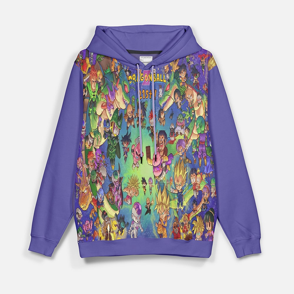 DBZ Universe Pullover Hoodie
