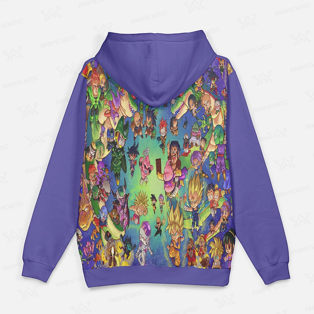 DBZ Universe Pullover Hoodie