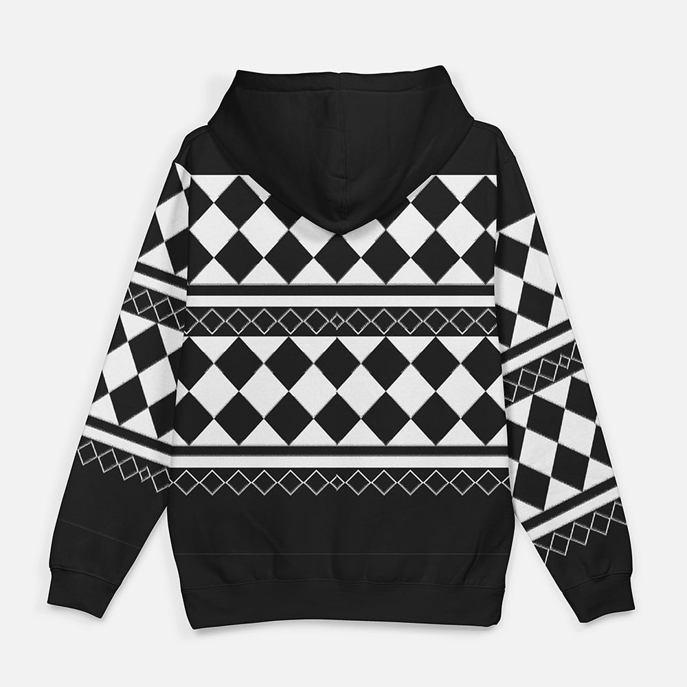 Draken Revengers Manji Pattern Pullover Hoodie