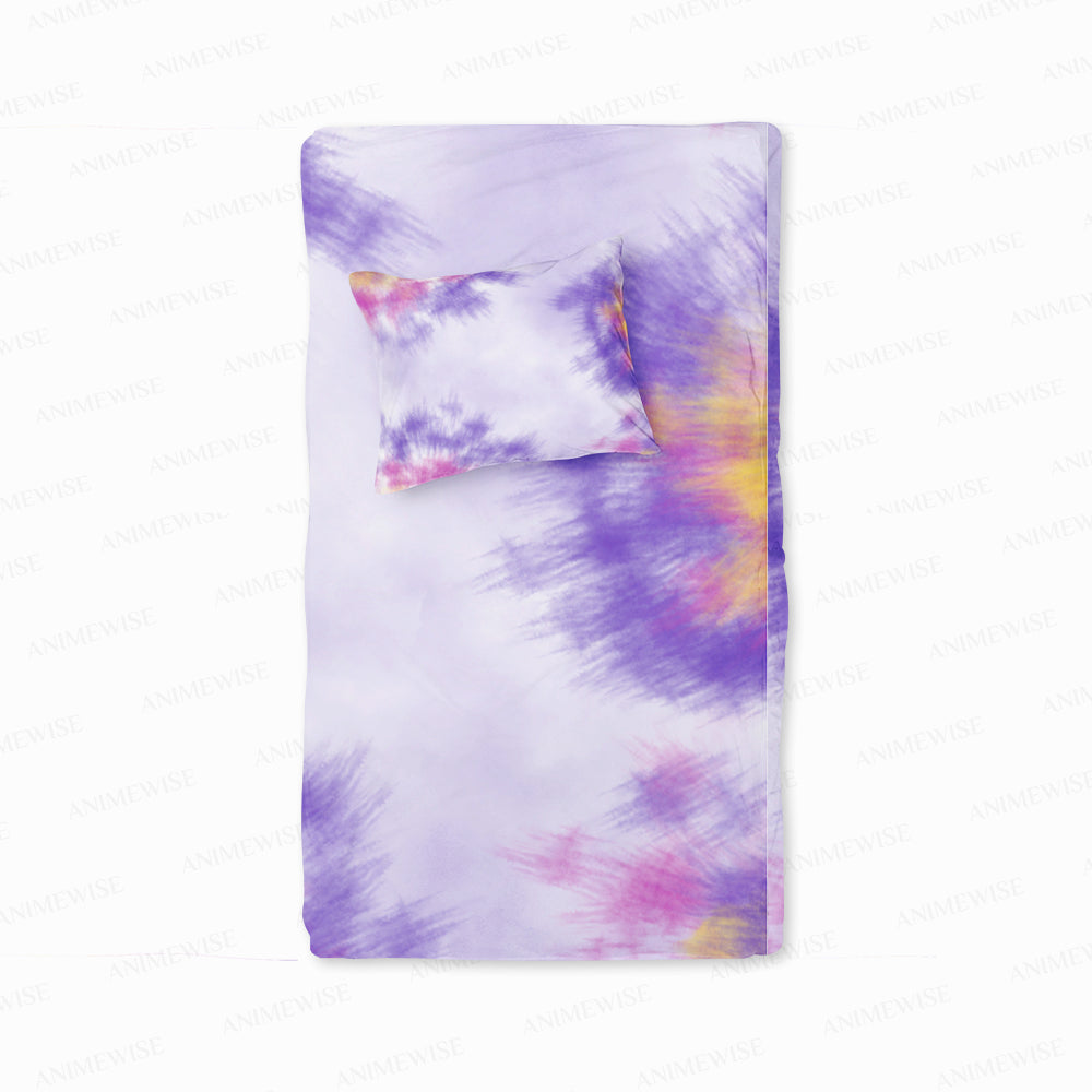 Duvet Cover Set - Gum Purpule Tie-Dye Fusion Bedding