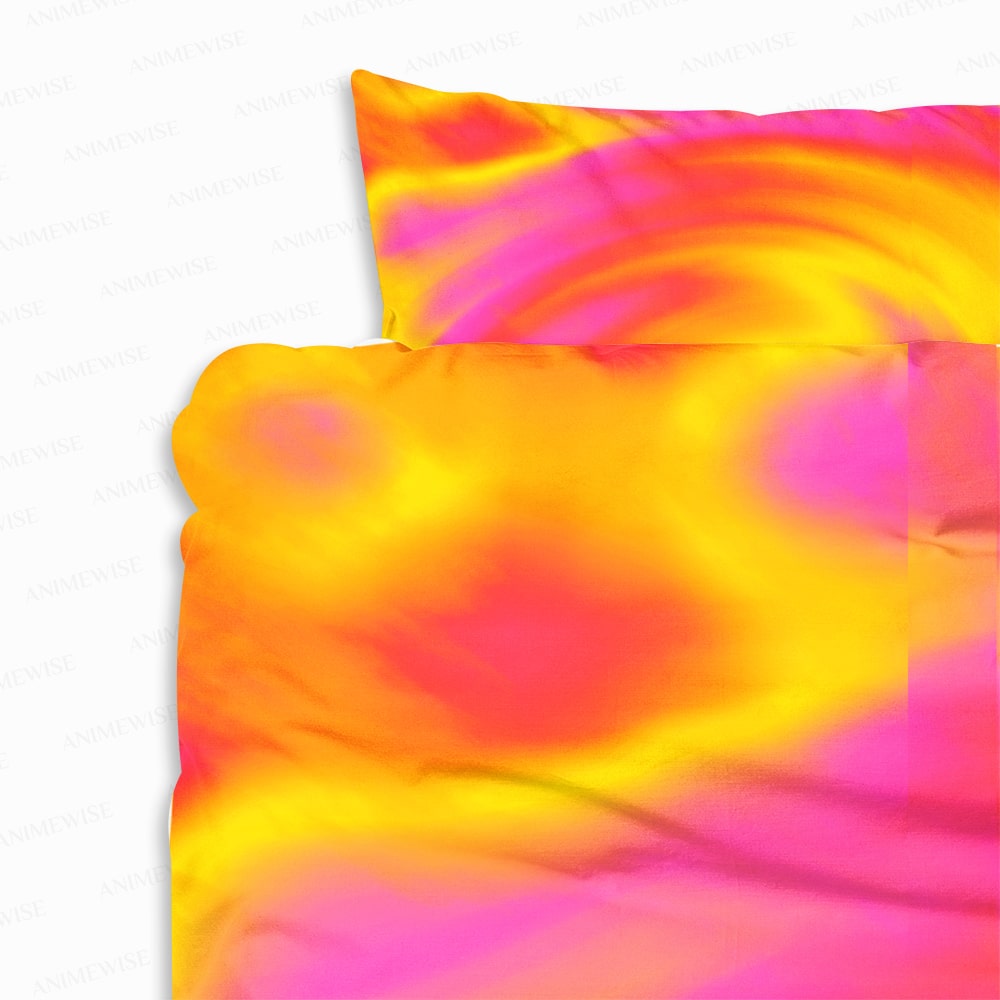 Duvet Cover Set - Tie-Dye Cool Color Glow Whirlpool