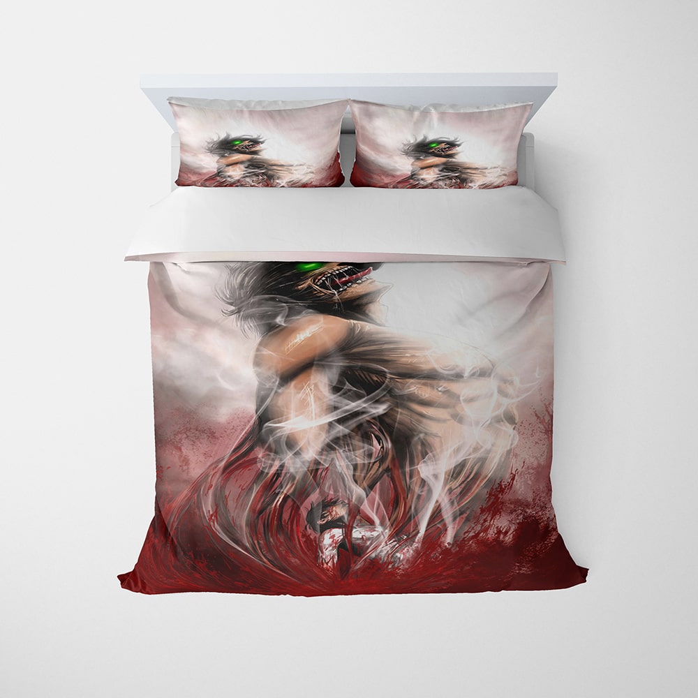 Blood Brushed Titan Comforter Set