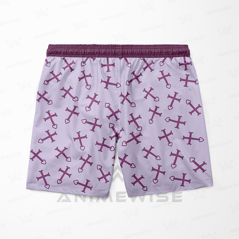Erza Scarlet Pattern Fairy Tail Board Shorts