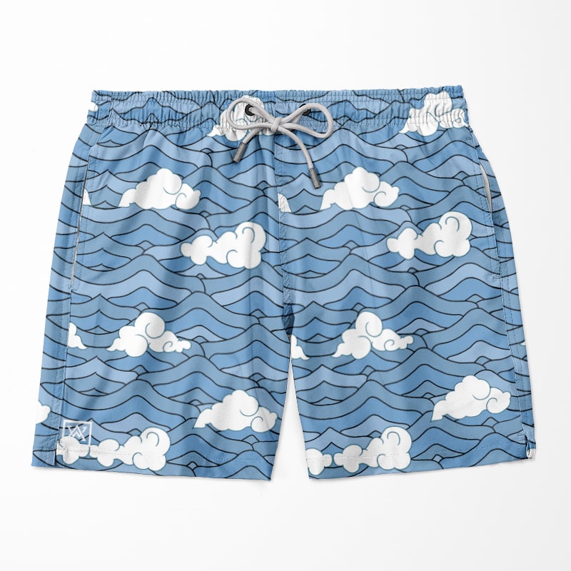 Final Selection Water Pattern Swim Shorts