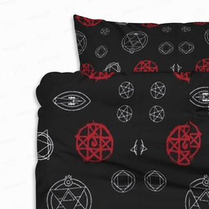 Alchemist Transmutation Pattern Comforter Set Bedding