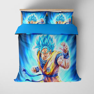 Goku Classic Super Saiyan Instinct Comforter Set