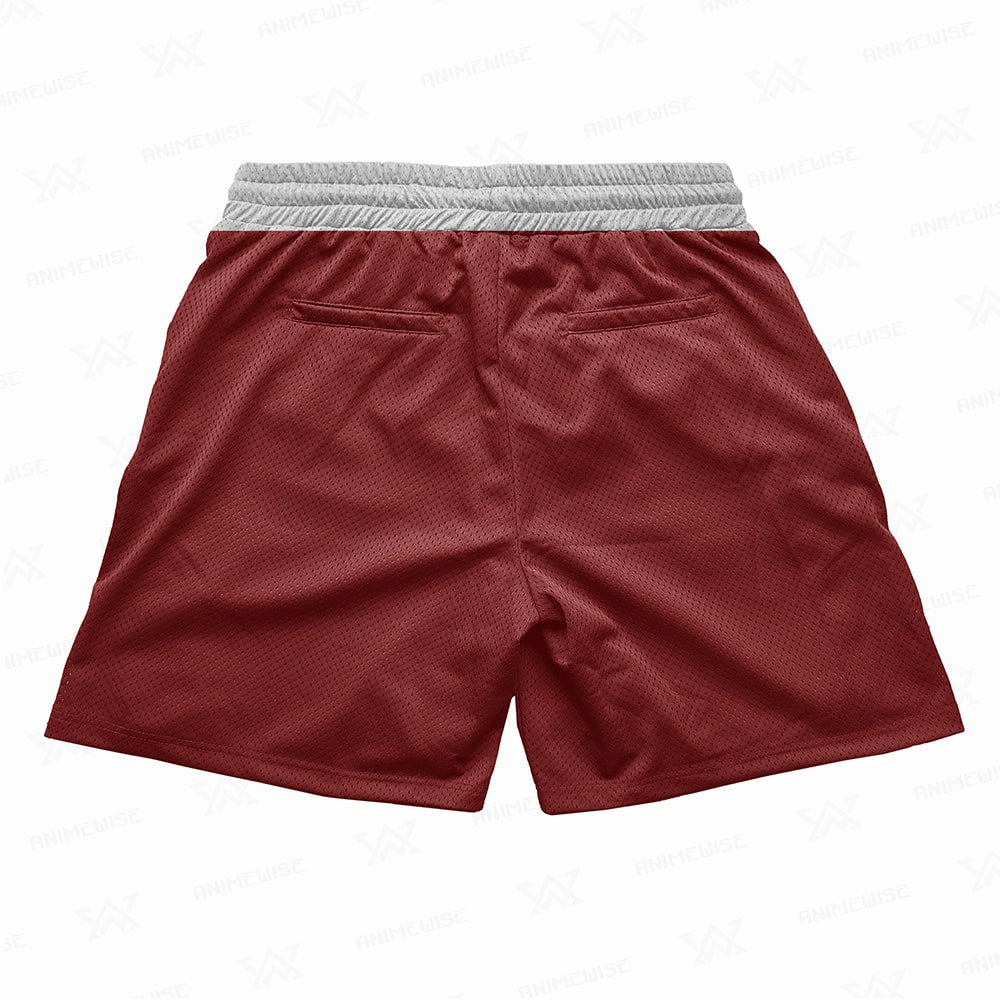 Hanma Time Baki Mesh shorts