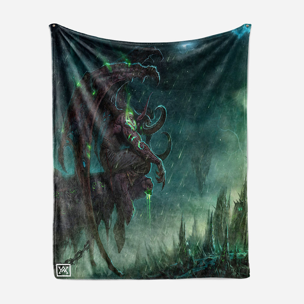 Illidan Stormrage Demon Hunter World of Warcraft  Blanket