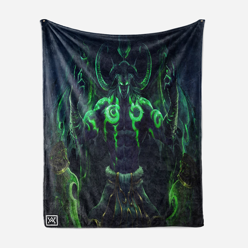 Illidan Stormrage World of Warcraft Blanket