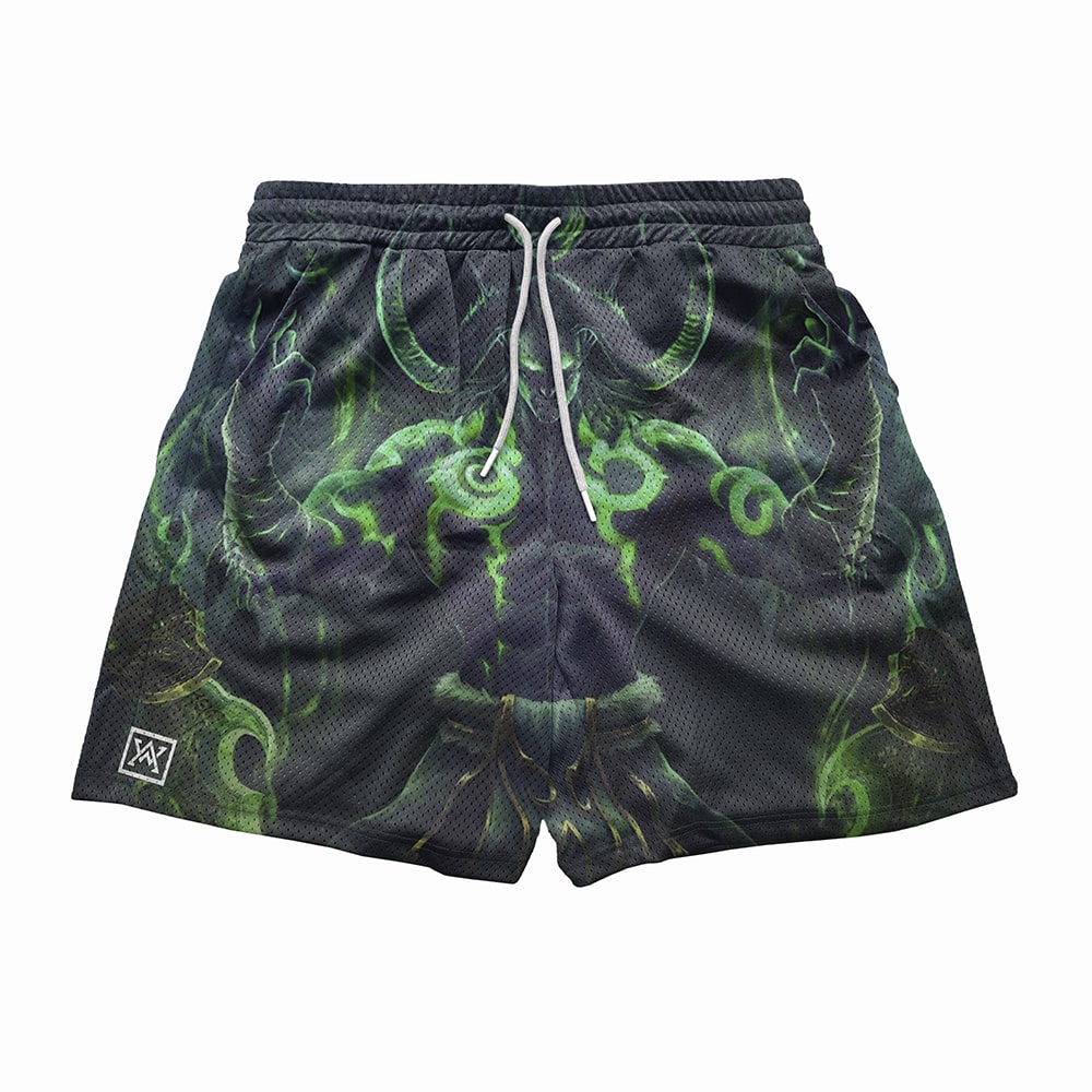 Illidan Stormrage World of Warcraft Mesh shorts