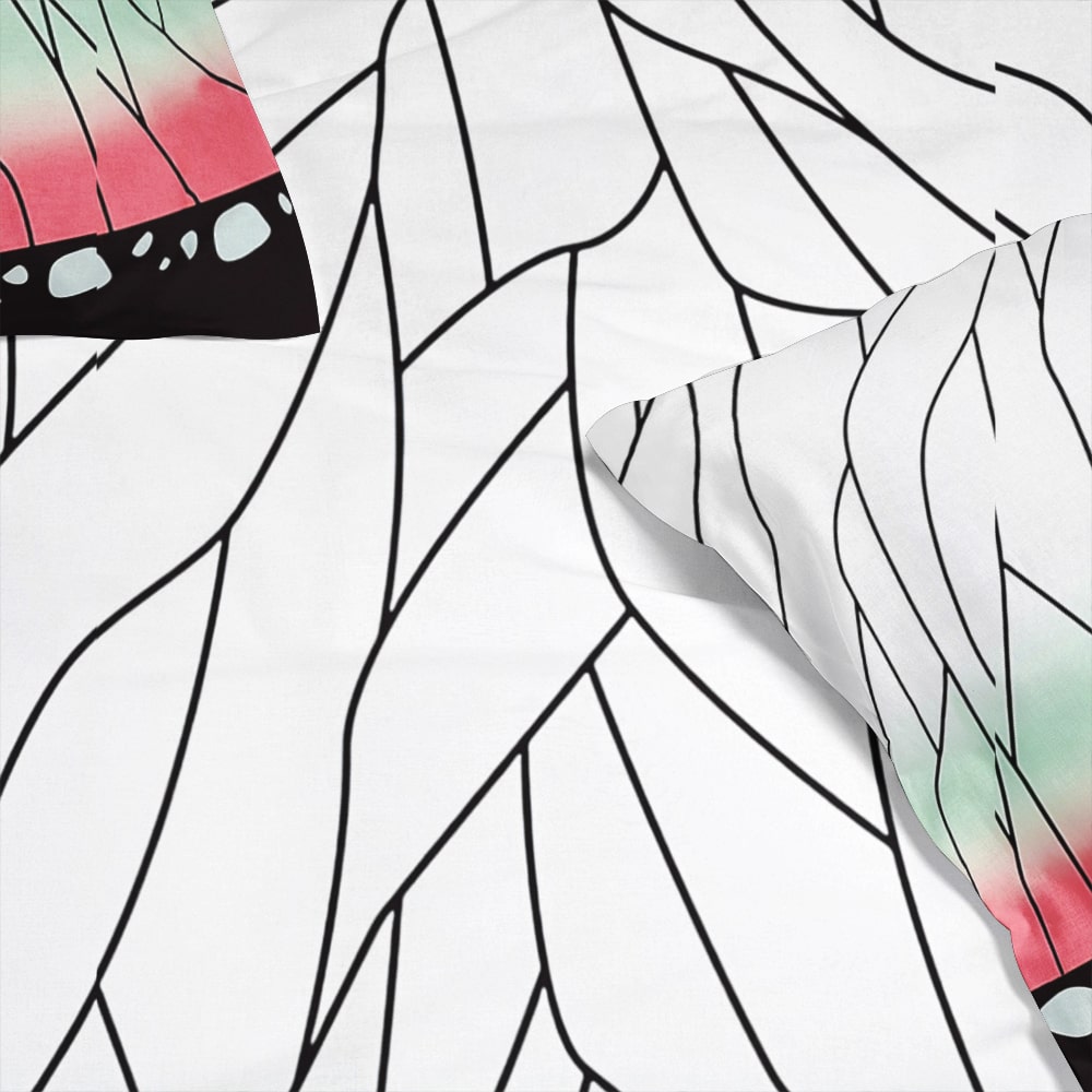 Insect Pillar- Butterfly Pattern Duvet Cover Bedding