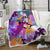 Jinx Powder Abstract Brushed Arcane Gaming Blanket