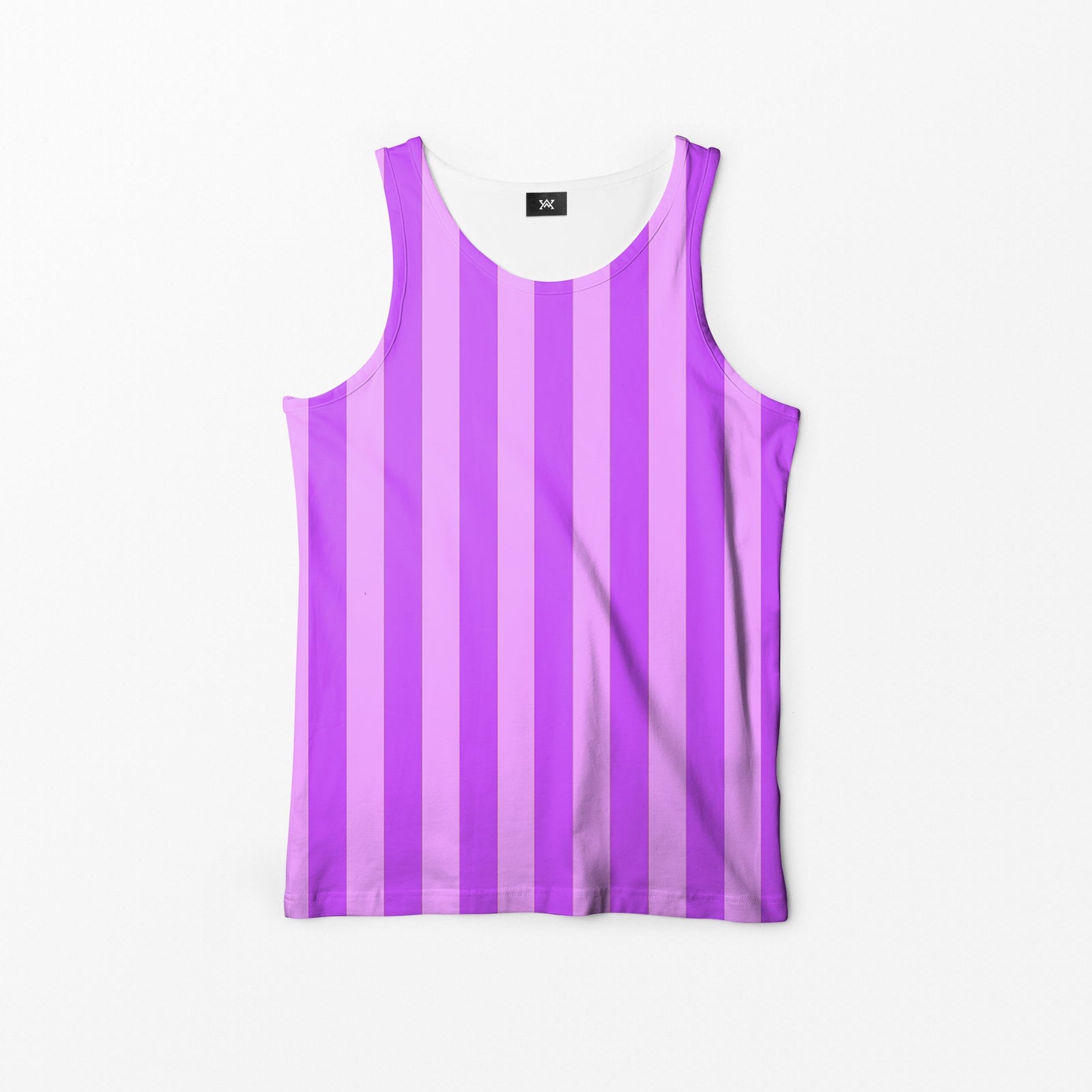 Jinx Stripe Arcane Stripes Curved Hem Tank Top