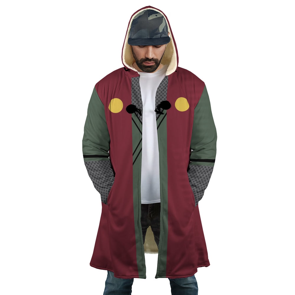 Toad Sage Hooded Cloak Coat