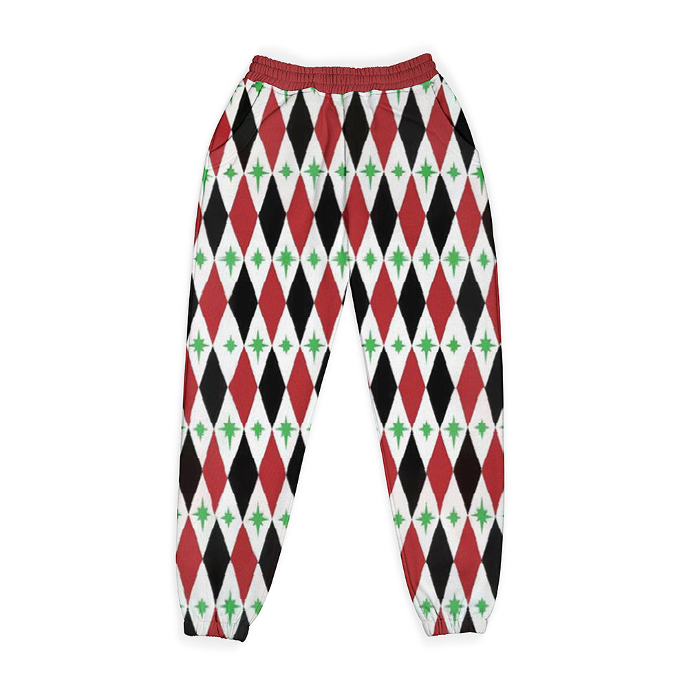 Joker Harley Quinn Starburst Sweatpants Joggers