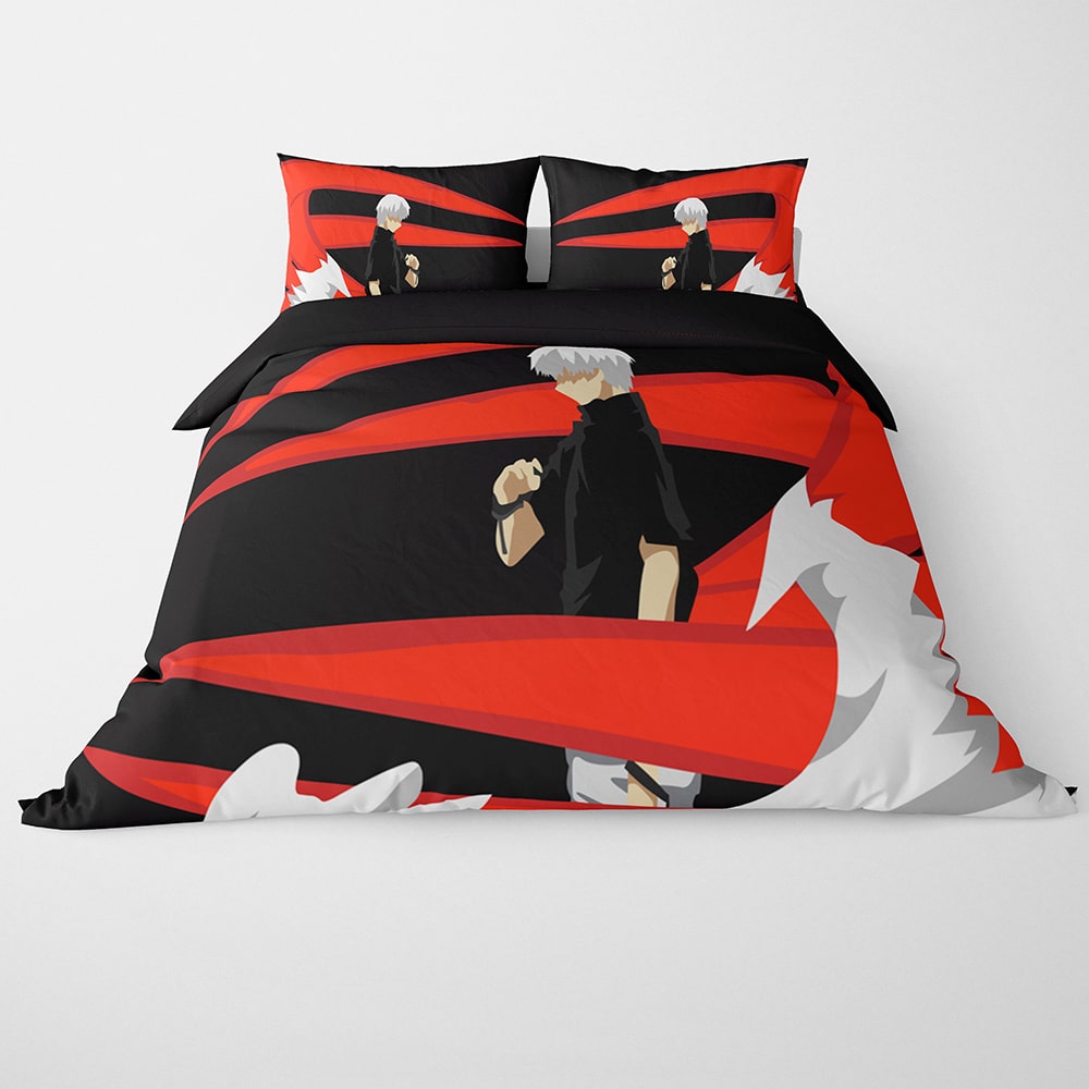 Kaneki Ken Ghoul Modern Pattern Stitched Duvet Cover Bedding