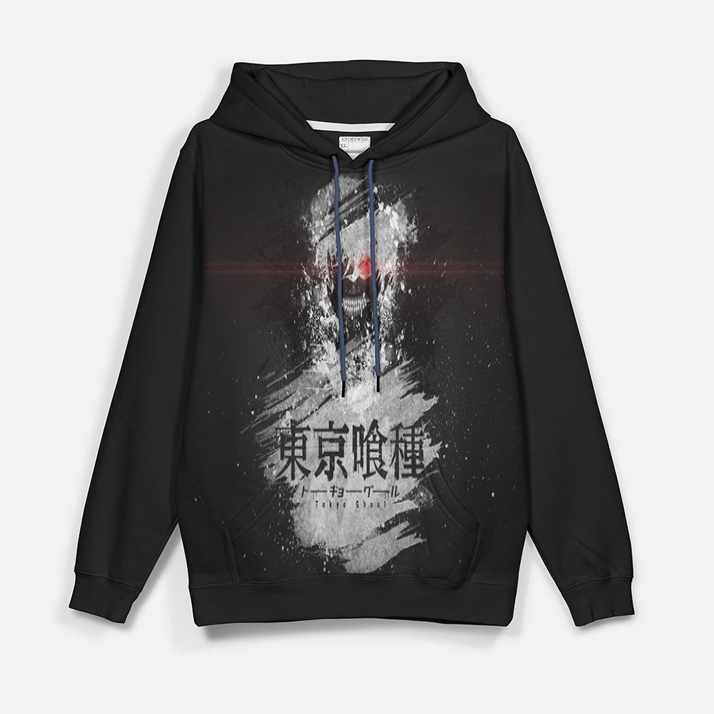 Kaneki Ghoul Dimond Brushed Pullover Hoodie