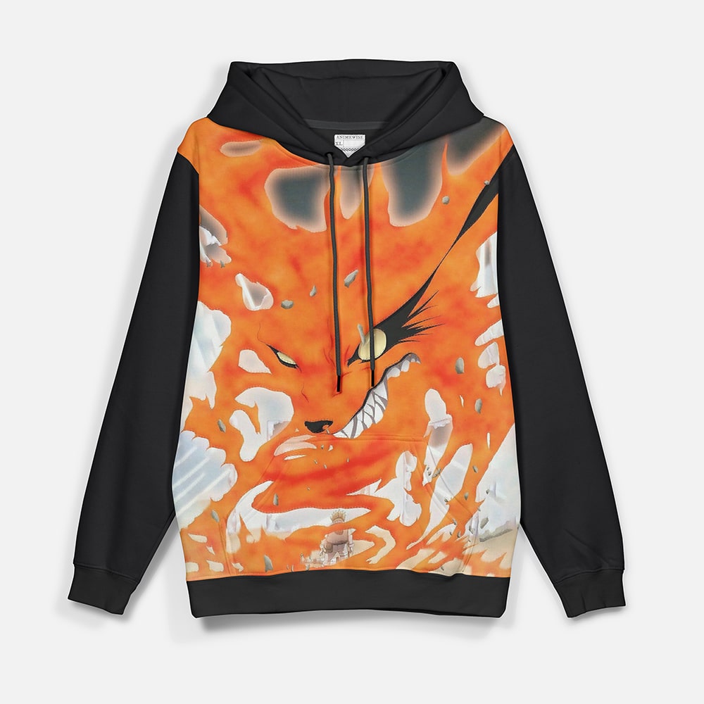 Nine Tail Fox Fusion Pullover Hoodie