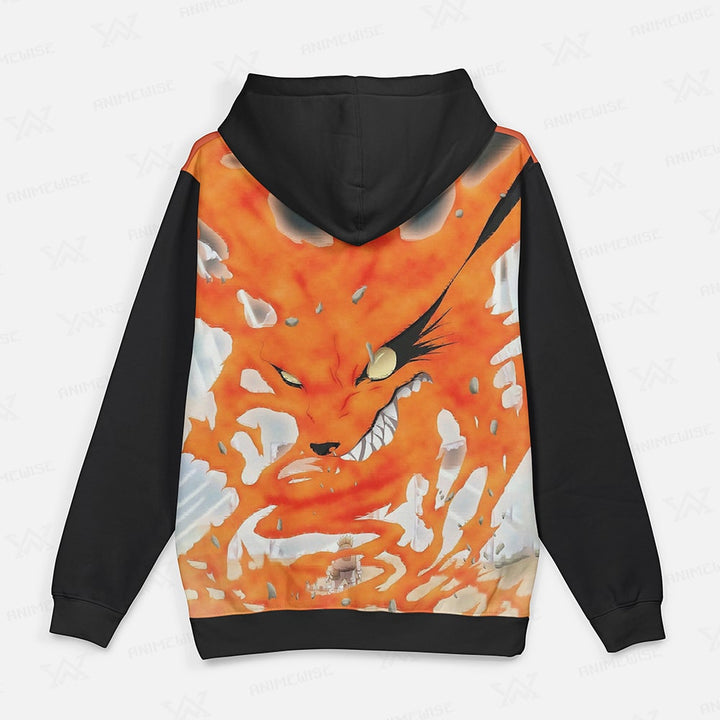 Nine Tail Fox Fusion Pullover Hoodie