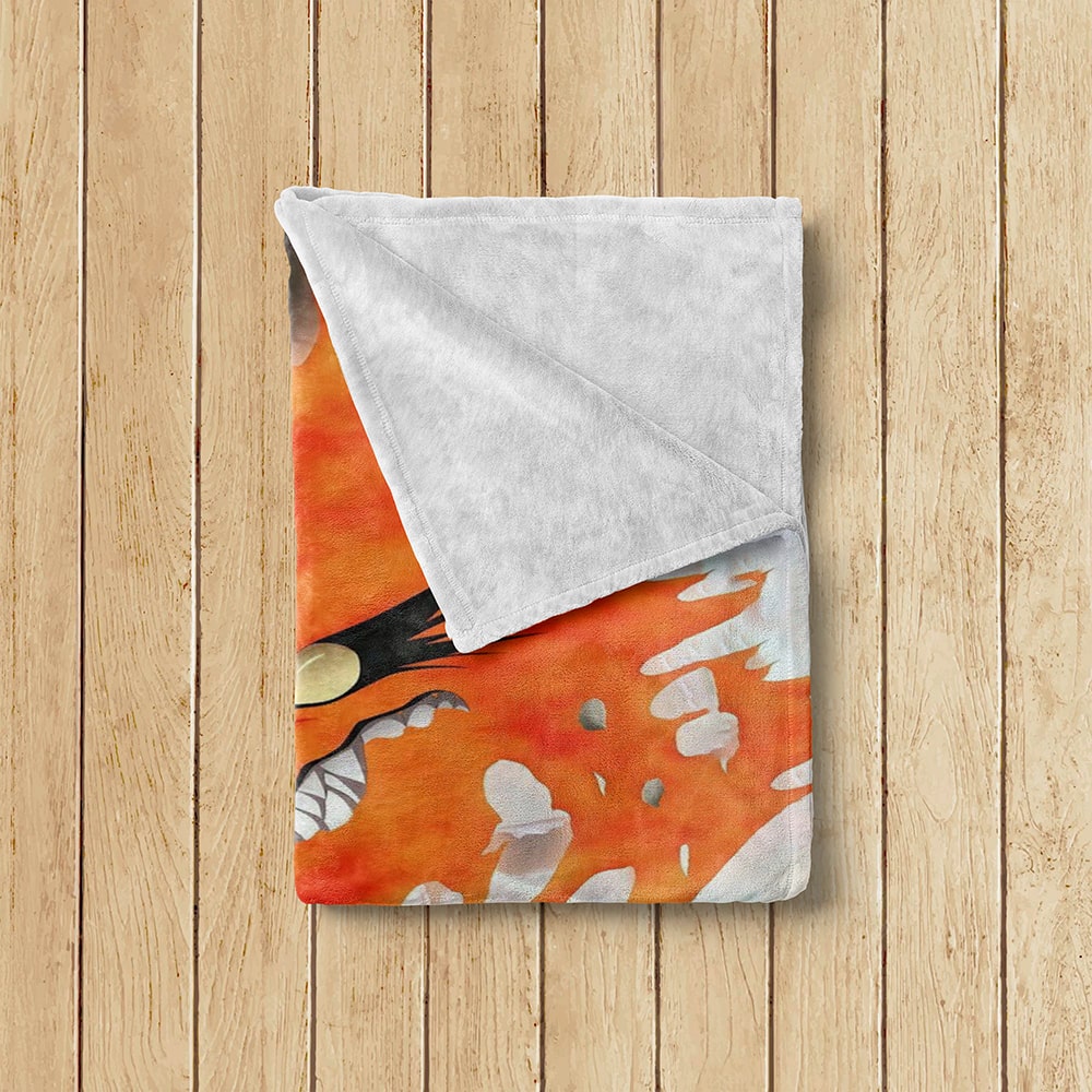 Nine Tail Fox Fusion Fleece Blanket