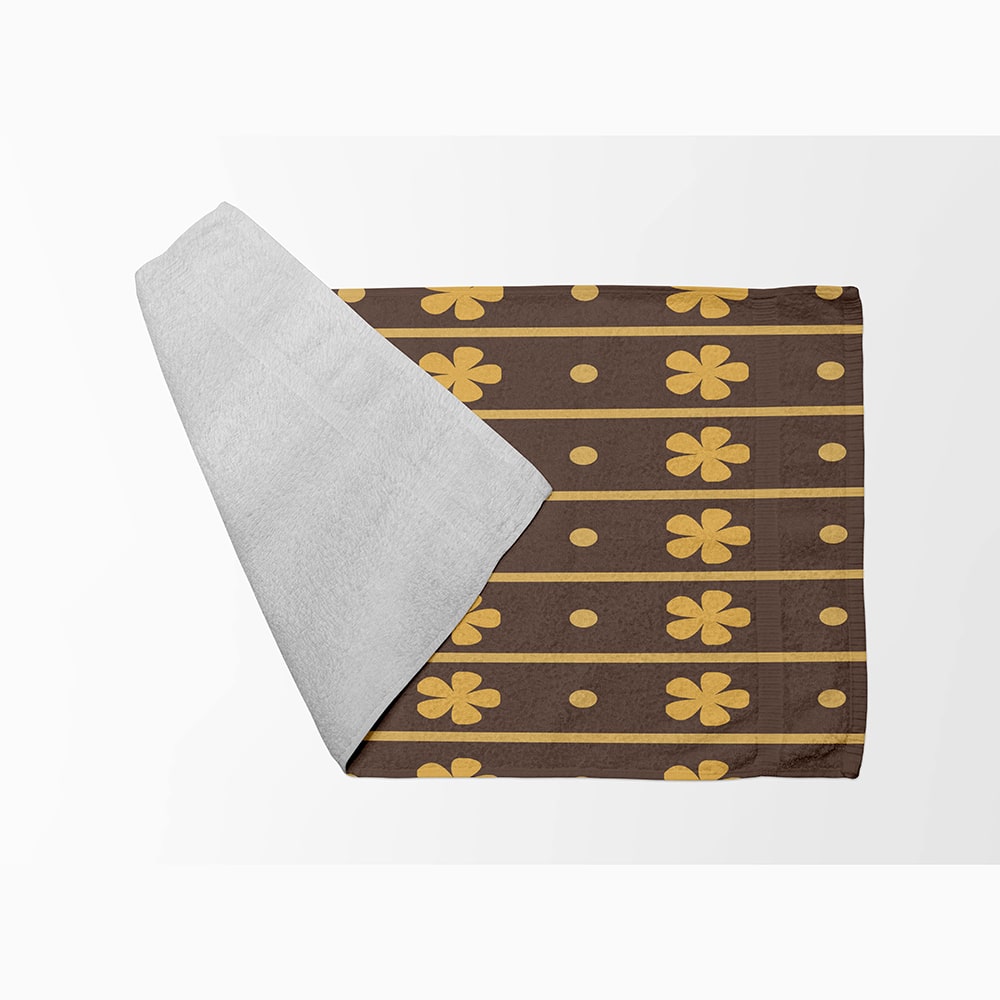 Law Wano Pattern OP Hand & Bath Towel