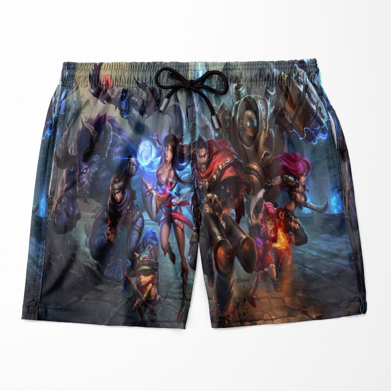 LOL Champions Embossed Arcane Shorts