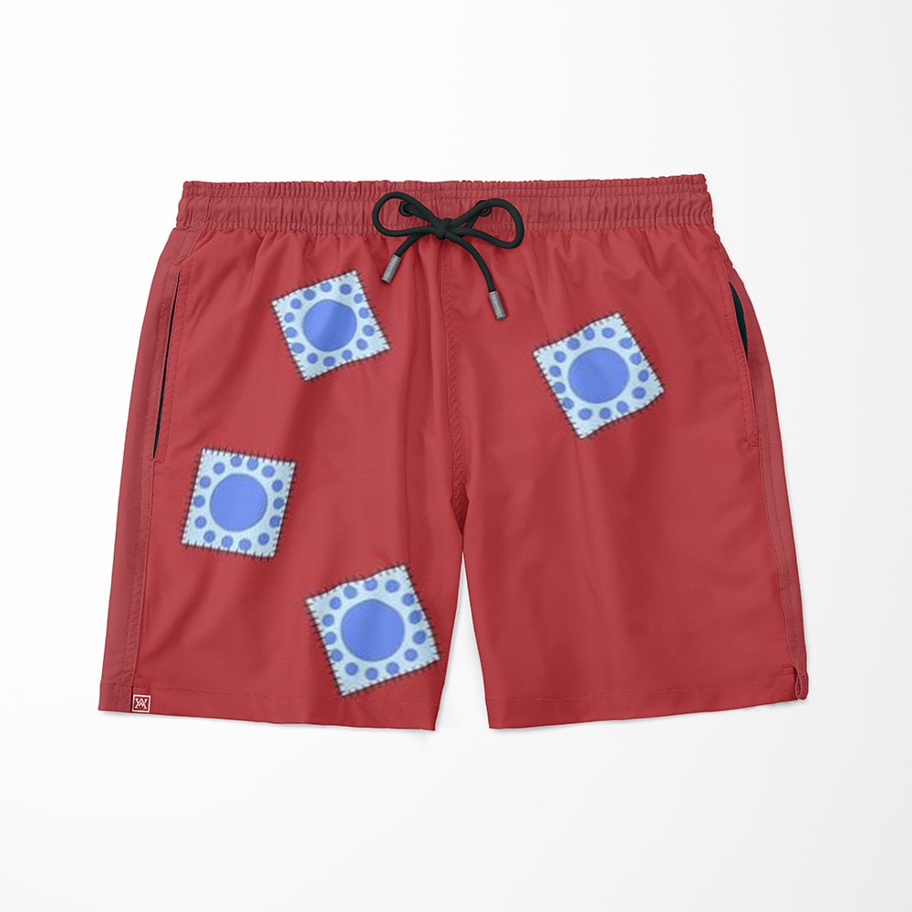 Luffy Wano Country OP Board Shorts