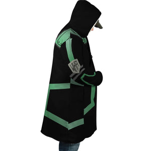 Deku Cosplay Hooded Cloak Coat