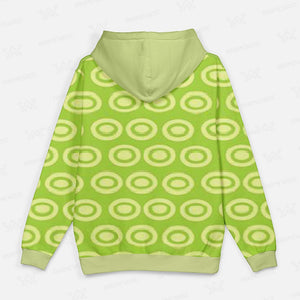 Nami Stampede Pattern Pullover Hoodie