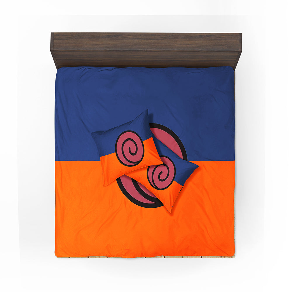 Duvet Cover set - Uzumaki Classic Emblem Brushed Bedding