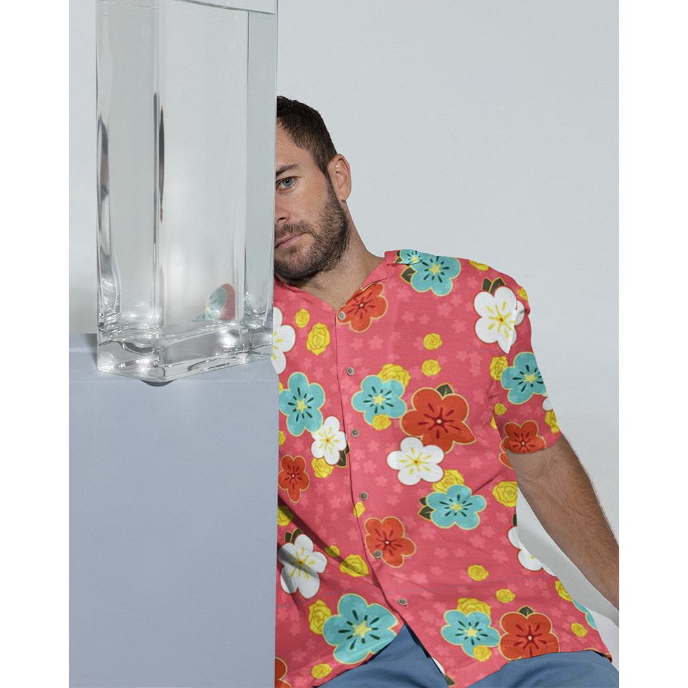 Taisho Floral Hawaiian Shirt