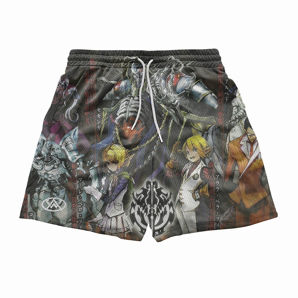 Overlord Albedo Ainz Ooal Gown Guadians of Nazarick Mesh shorts