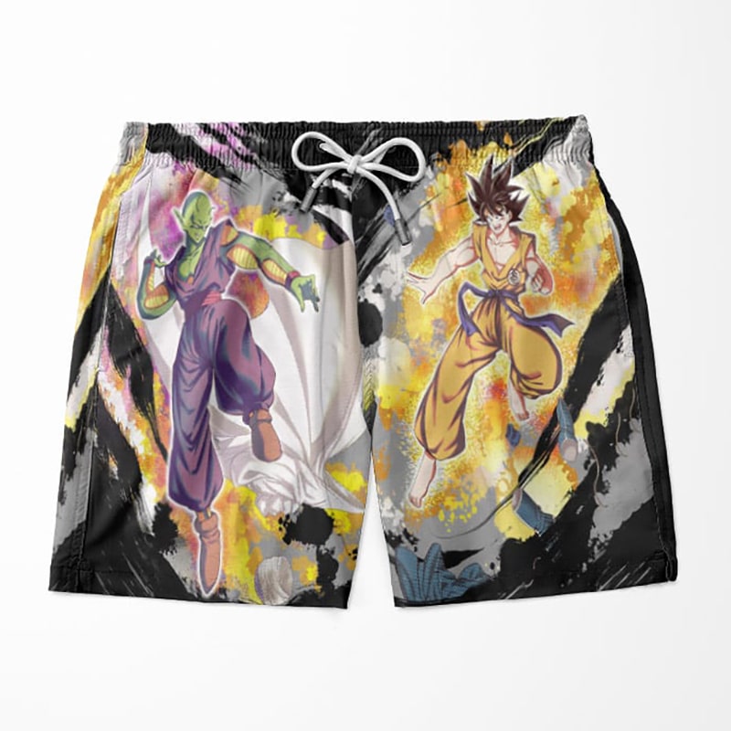 Piccolo Goku Super Saiyan Attack Dragon Ball Z Shorts