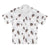 Gojo Faces All Over Brushed JJK Button Up Short Sleeve Shirt