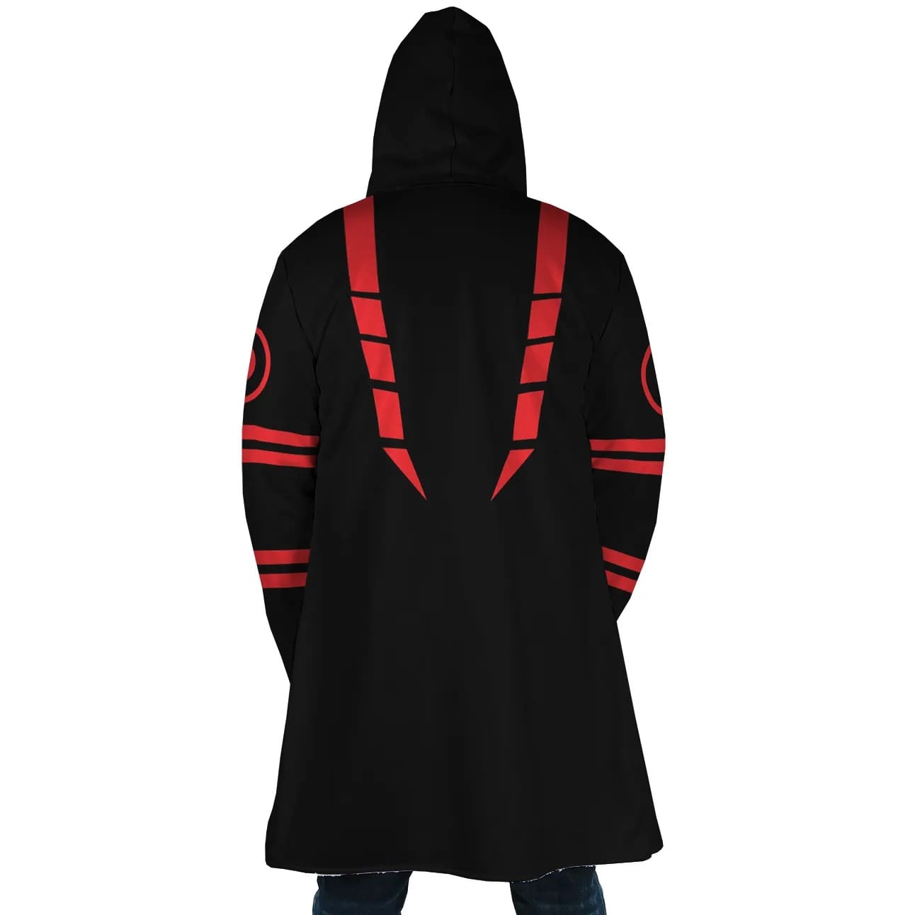 King of Curses Hooded Cloak Fleece Coat